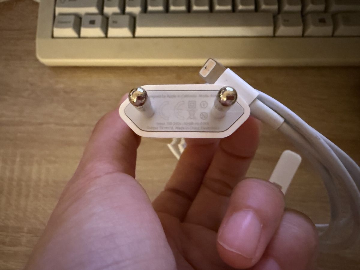 Apple Ladegeräte: Apple USB charger plus lightning cable – Gebraucht aus Zürich von arr_vq5w 1