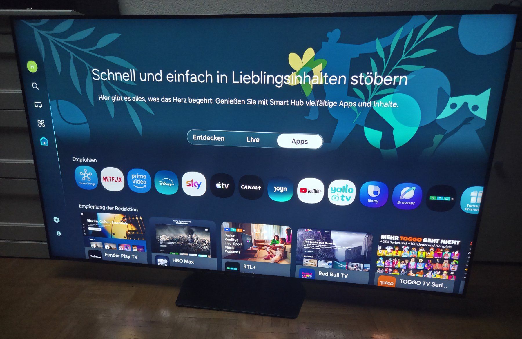 Samsung Fernseher: Samsung QE55QN90D – Gebraucht aus Büren an der Aare von Tomena0214 5
