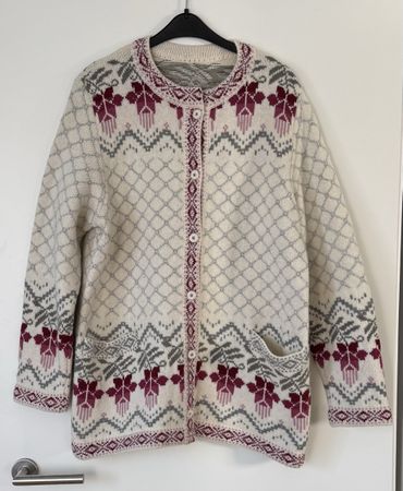 Norweger Strickjacke Damen Gr. L/XL - Top Zustand 