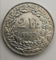 2 Franken 1928 Silber