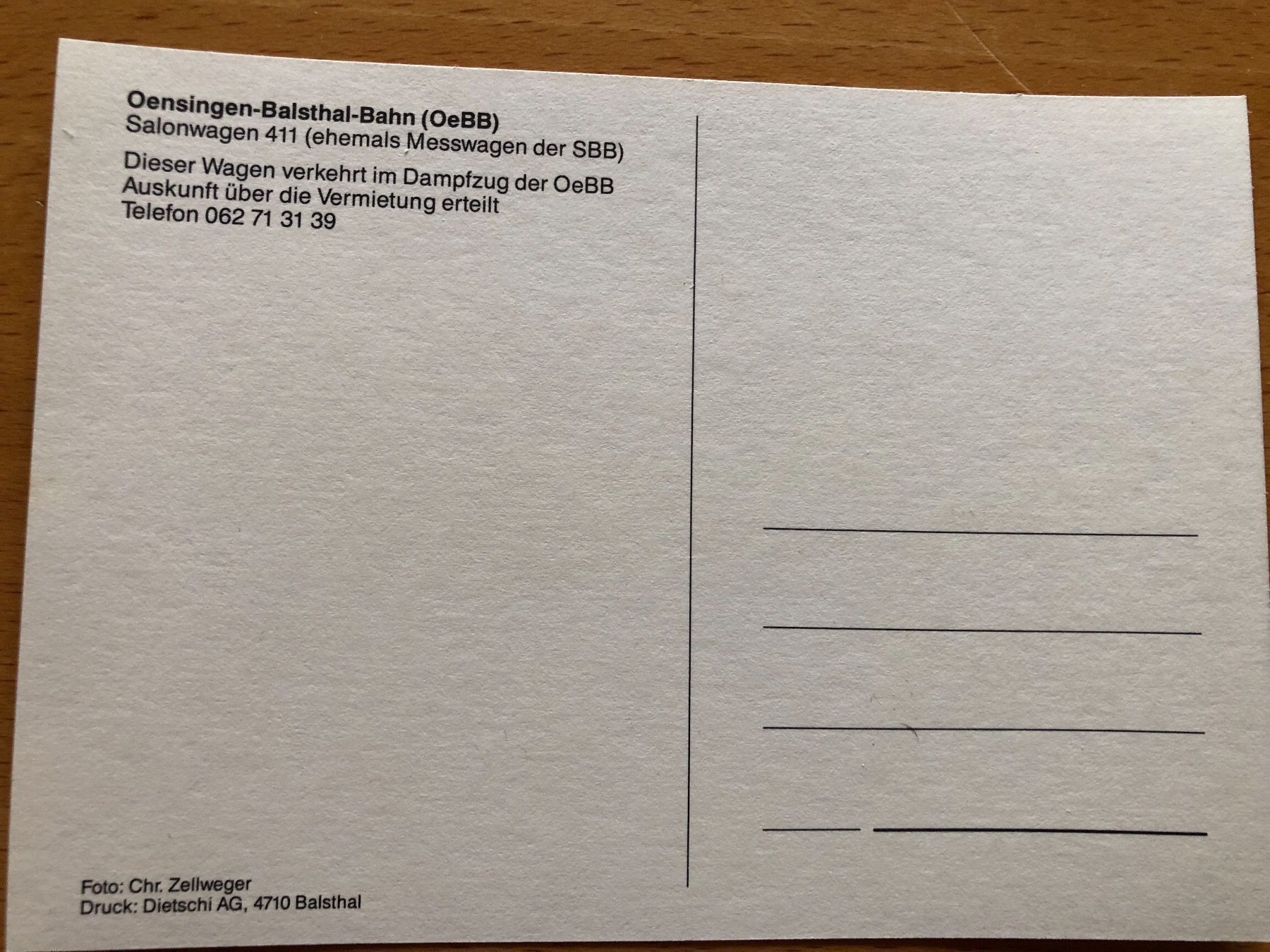 Cartoline postali: 30 Karten OeBB Chluser Schnägg – Nuovo (secondo la descrizione) da Balsthal venduto da Katzenfan99 1
