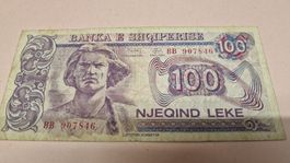 Albanien 100 Leke 1994, guter Zustand
