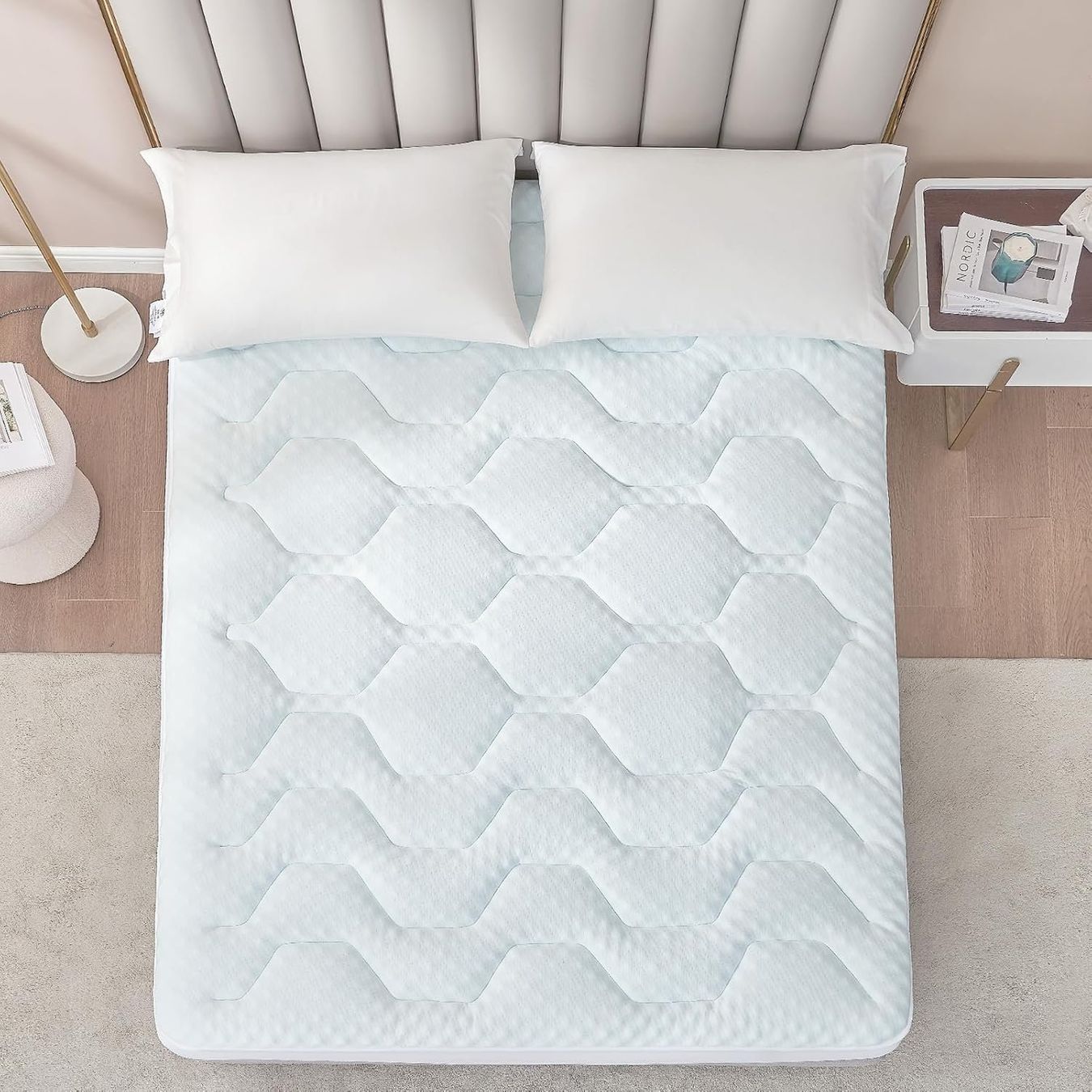 Matratzen: Gel Topper Boxspringbett Matratzentopper Memory Foam 90x200 – Neu und originalverpackt aus Herisau von Zevora 1