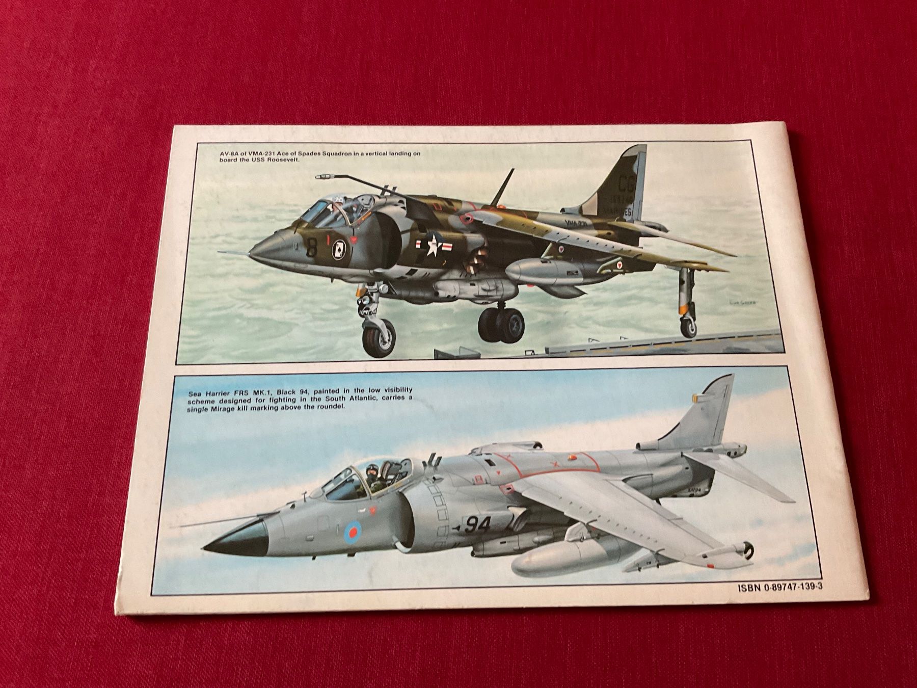 Libri: HARRIER in Action Aircraft – Usato da Lugano venduto da Persepolis 1