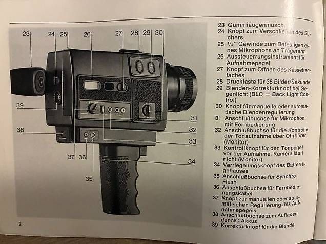 Caméscopes: Bolex 581 Sound Kamera   – D'occasion à Urtenen-Schönbühl par khenzer01 1