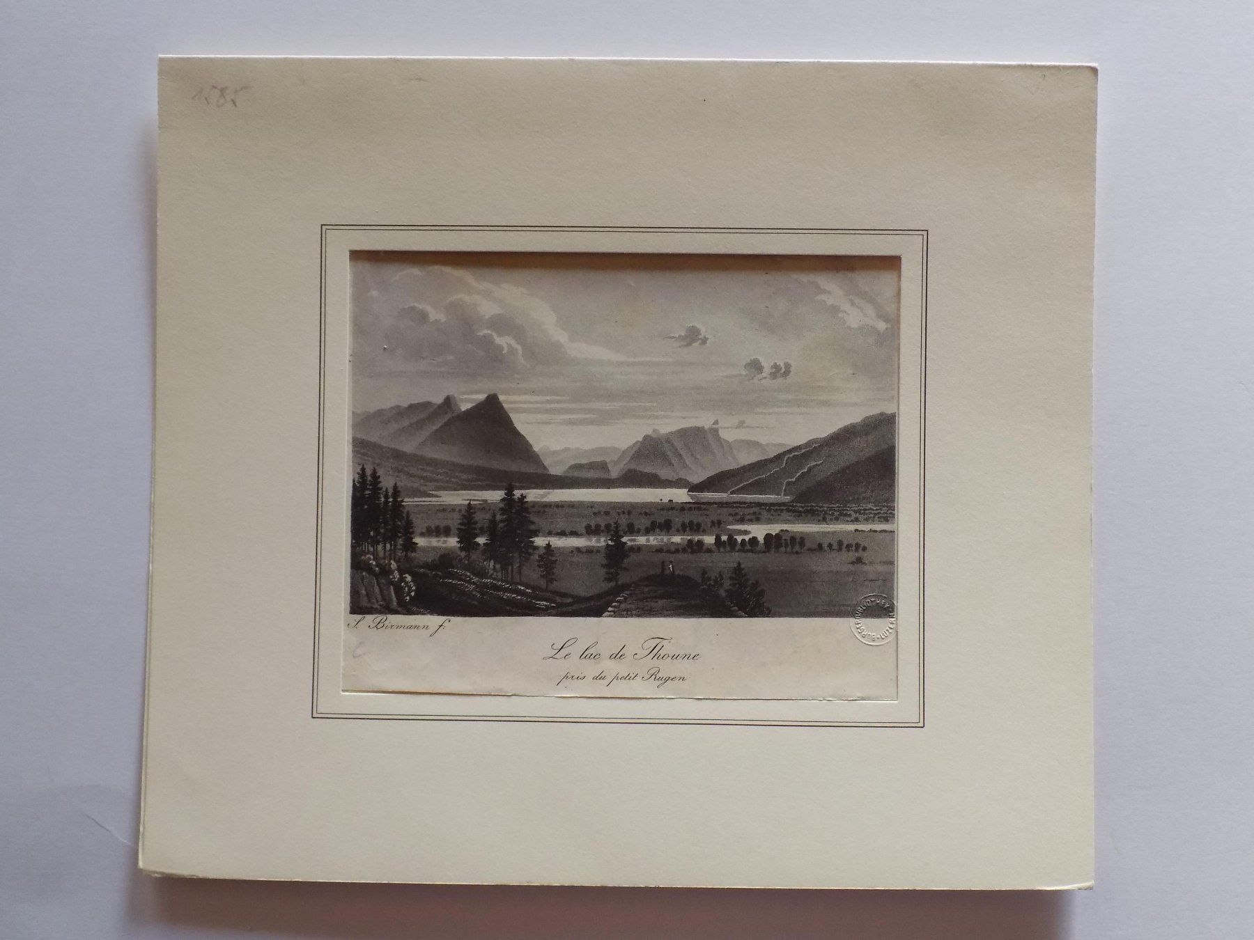 Stiche: Thunersee von Birmann – Gebraucht aus Risch von Antikfee