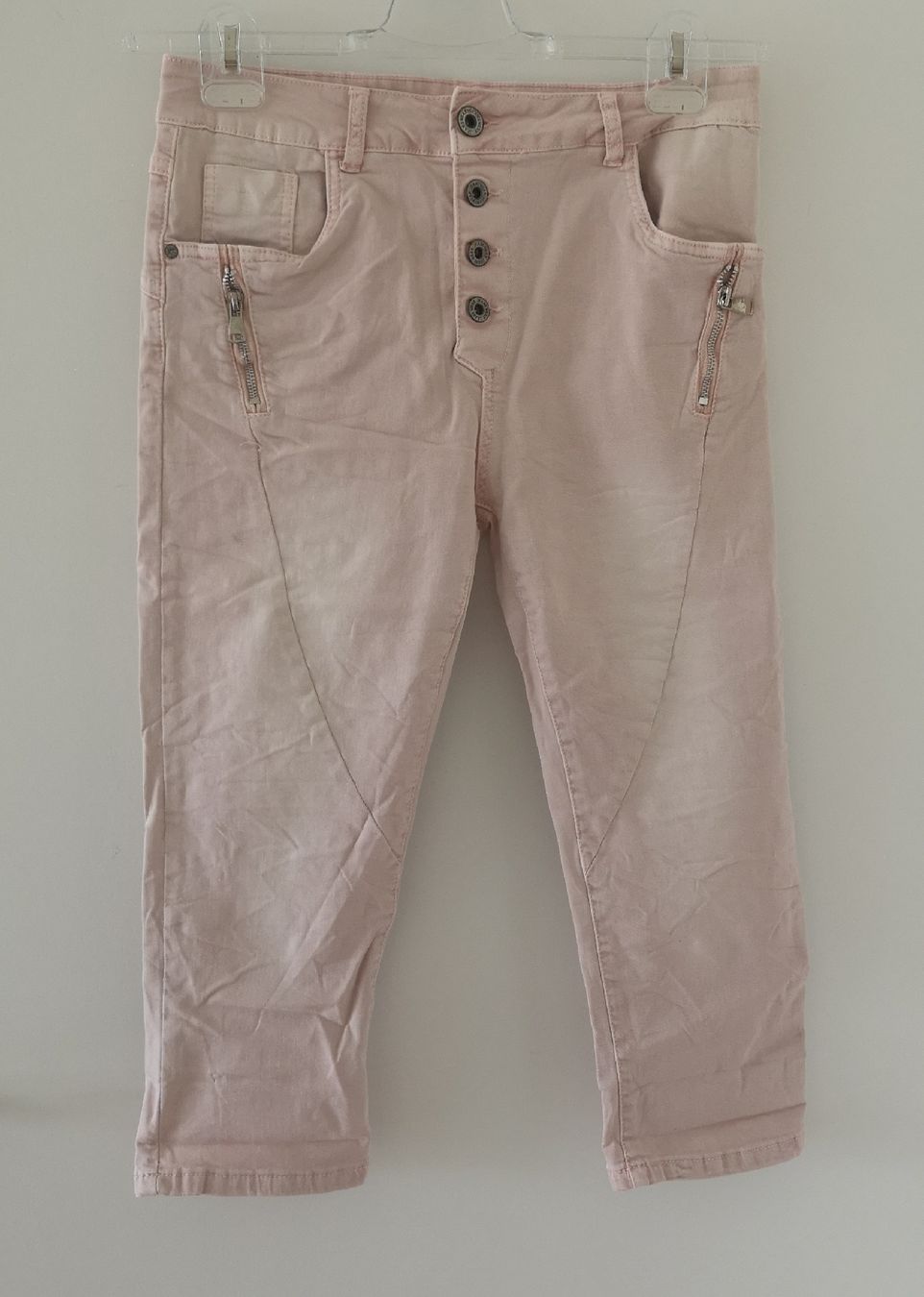 Pantaloni: 3/4 Hose hellrosa Gr. 36 - Chicorée - Spendenaktion – Nuovo (secondo la descrizione) da Unterkulm venduto da Beljasch 1