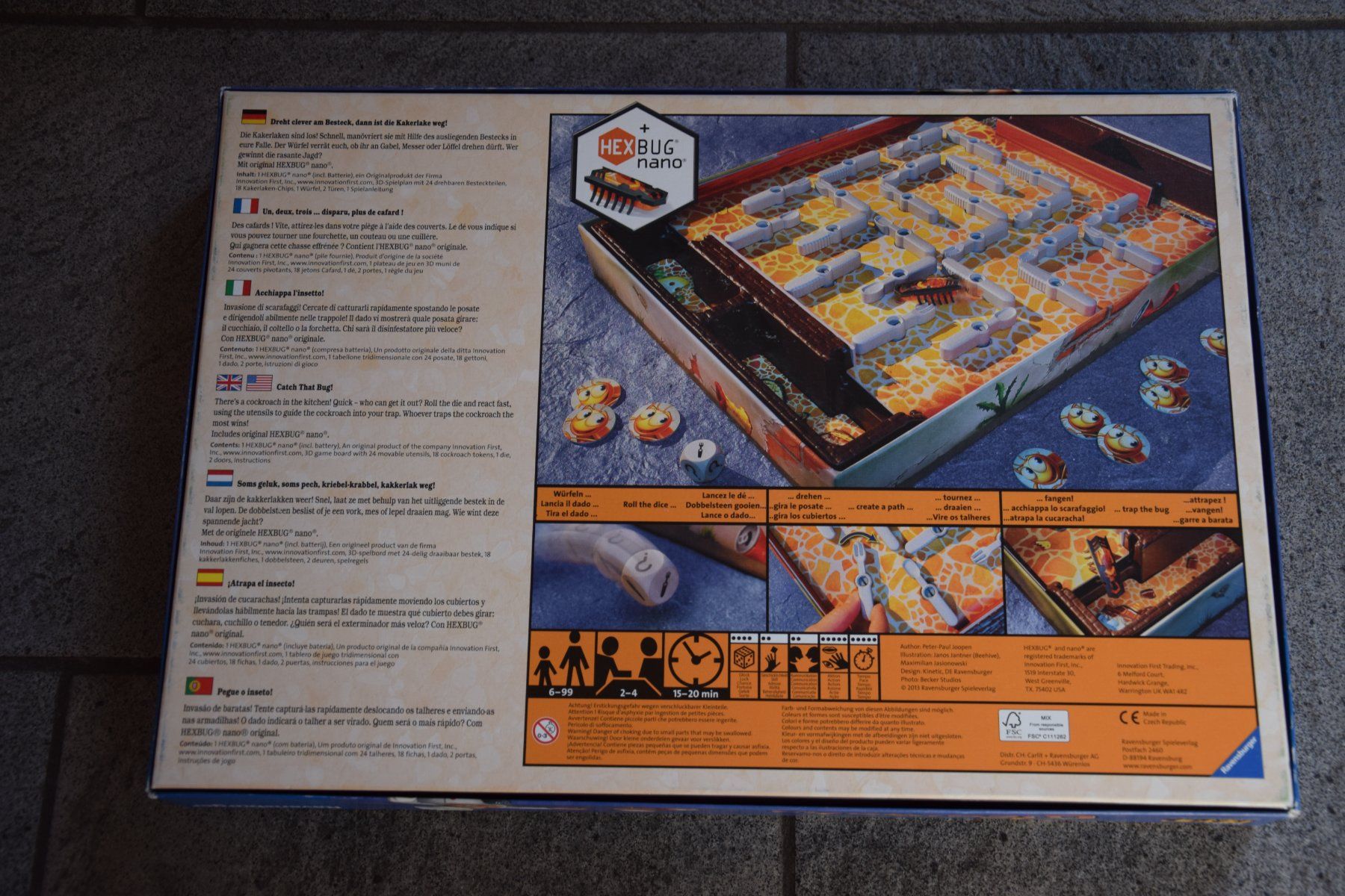 Ravensburger Giochi: La Cucaracha 6+ Ravensburger – Usato da Mezzovico venduto da finsteraar 3