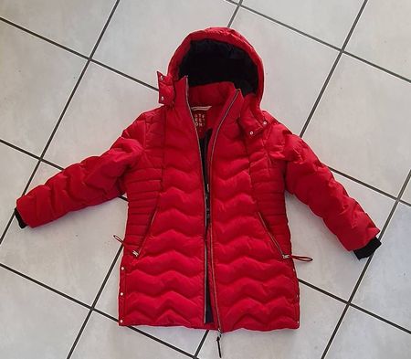 Rote Winterjacke Street One, Grösse 38, Top Zustand!