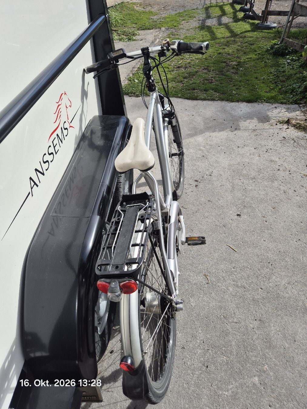 Biciclette:  silbernes E-Bike der Schweizer Marke Flyer (C-Serie oder T- – Difettoso da Näfels venduto da Kim14 2