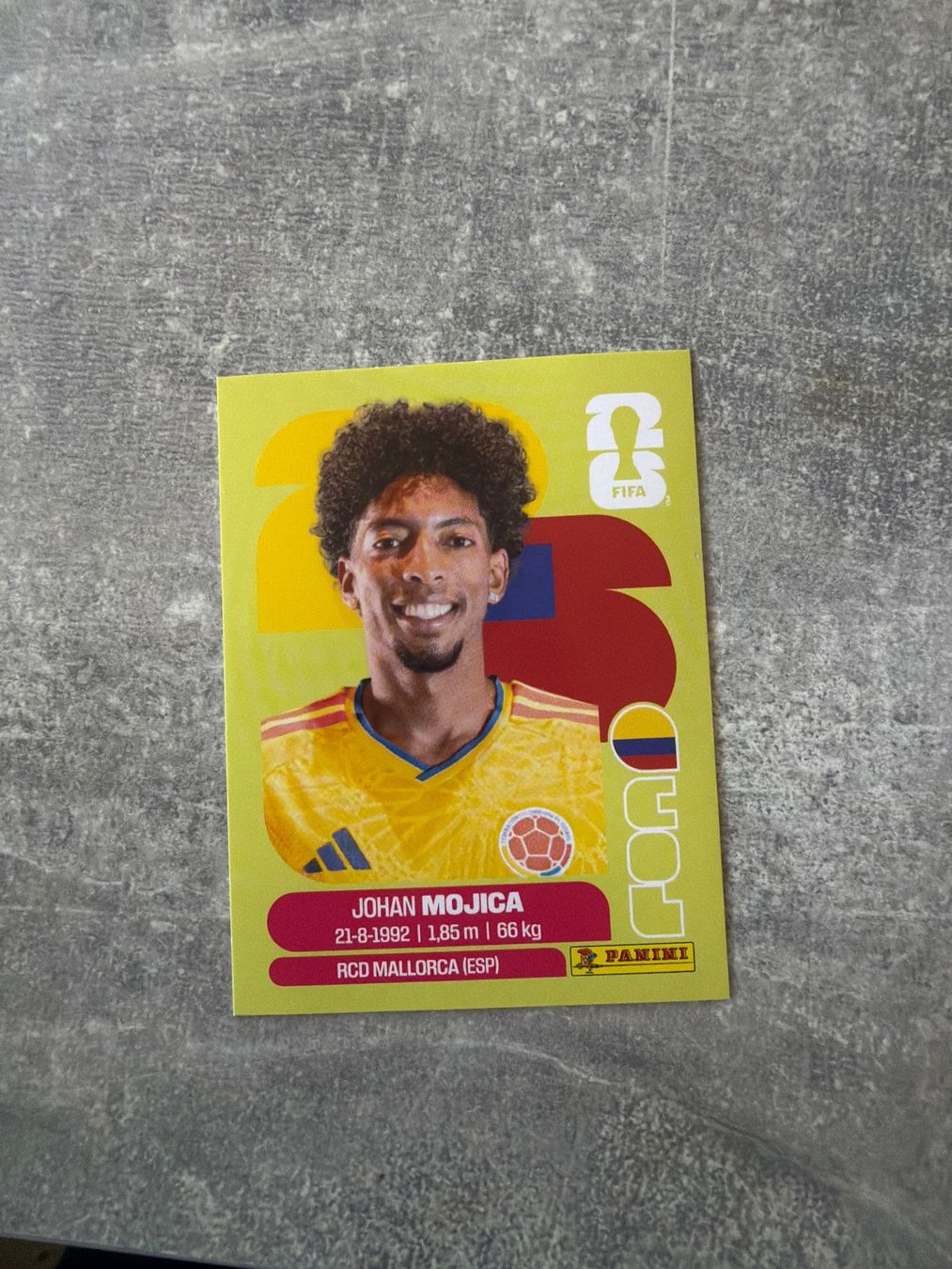 Panini Carte collezionabili: FIFA Johan Mojica COL 7 – Usato da Pfeffingen venduto da Fantasy1971