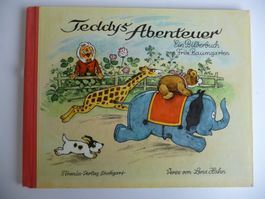FRITZ BAUMGARTEN - TEDDY'S ABENTEUER, ANTIKES BILDERBUCH