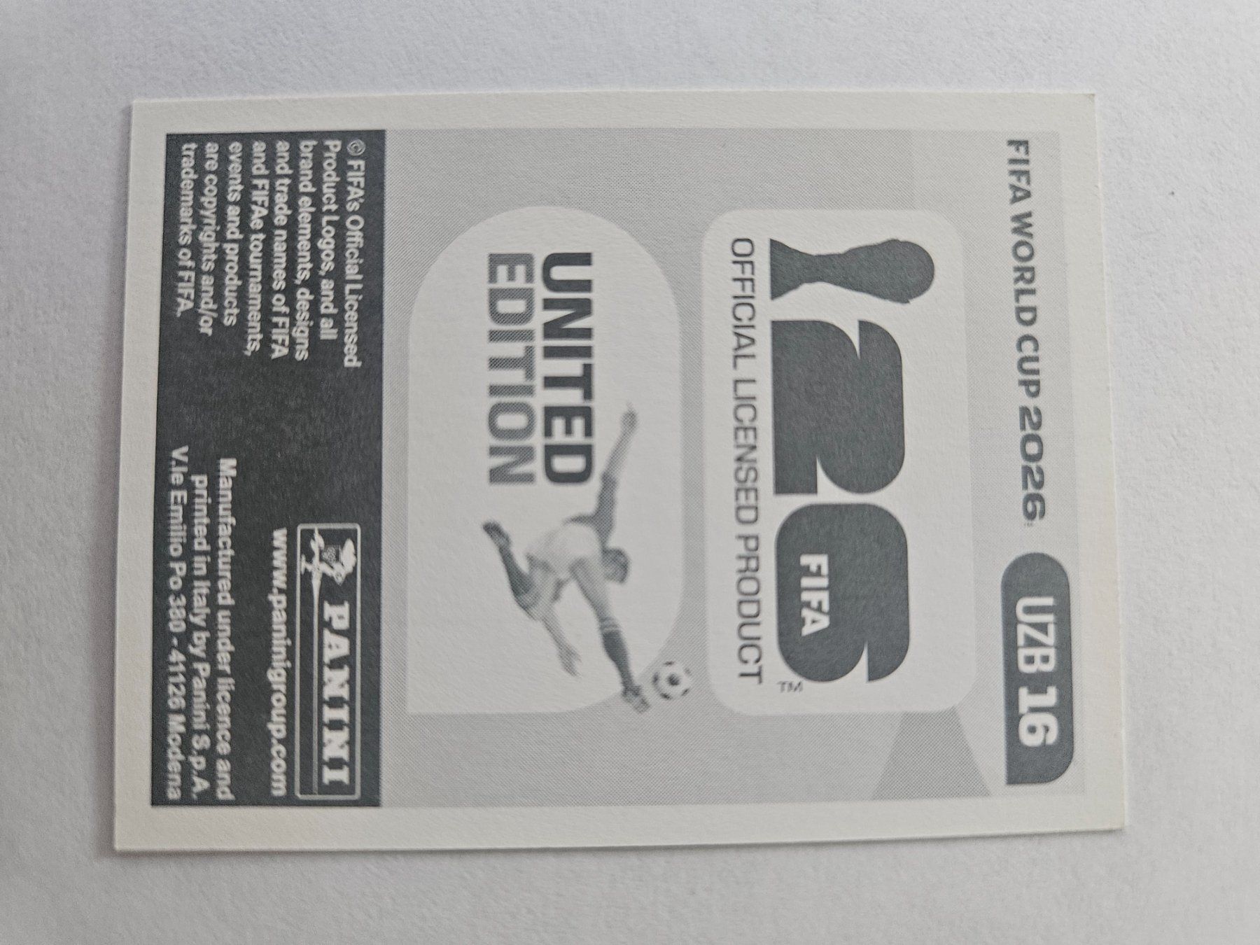 Panini Carte collezionabili: UZB16 – Usato da Würenlingen venduto da Dinli 1