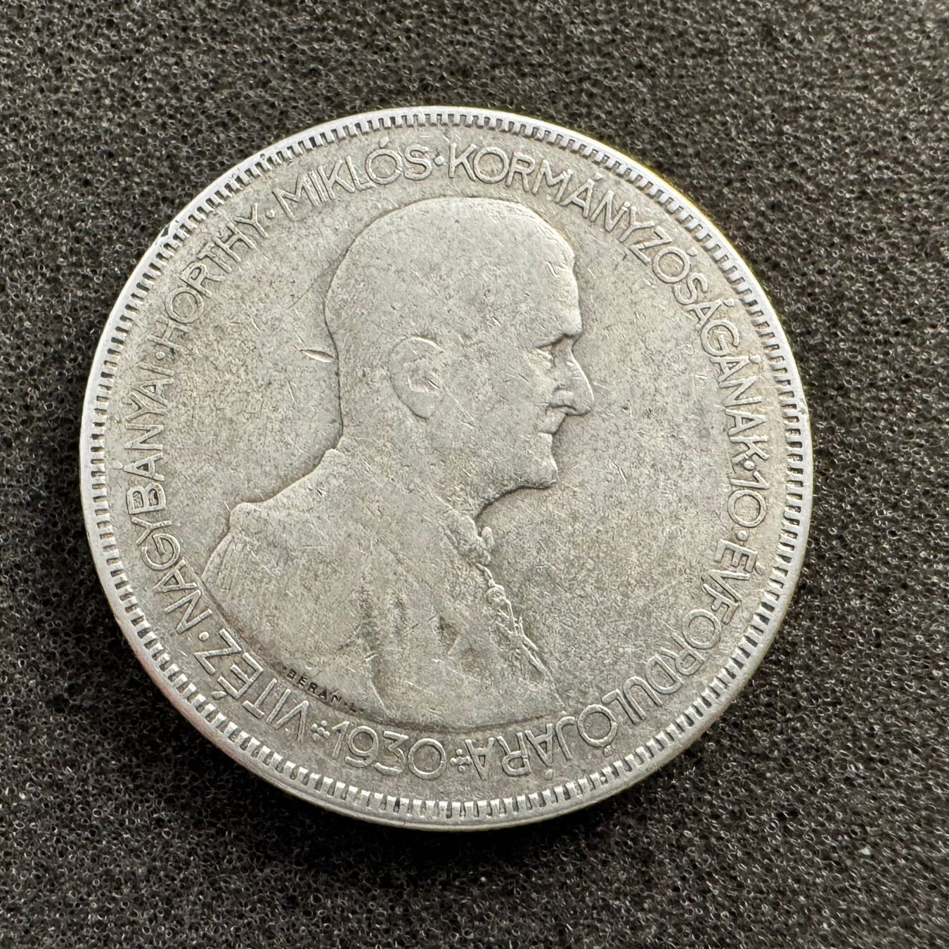 Alle Münzen: 5 Pengo Silber Ungarn 1930 – Gebraucht aus Reitnau von tb-muenzen 1