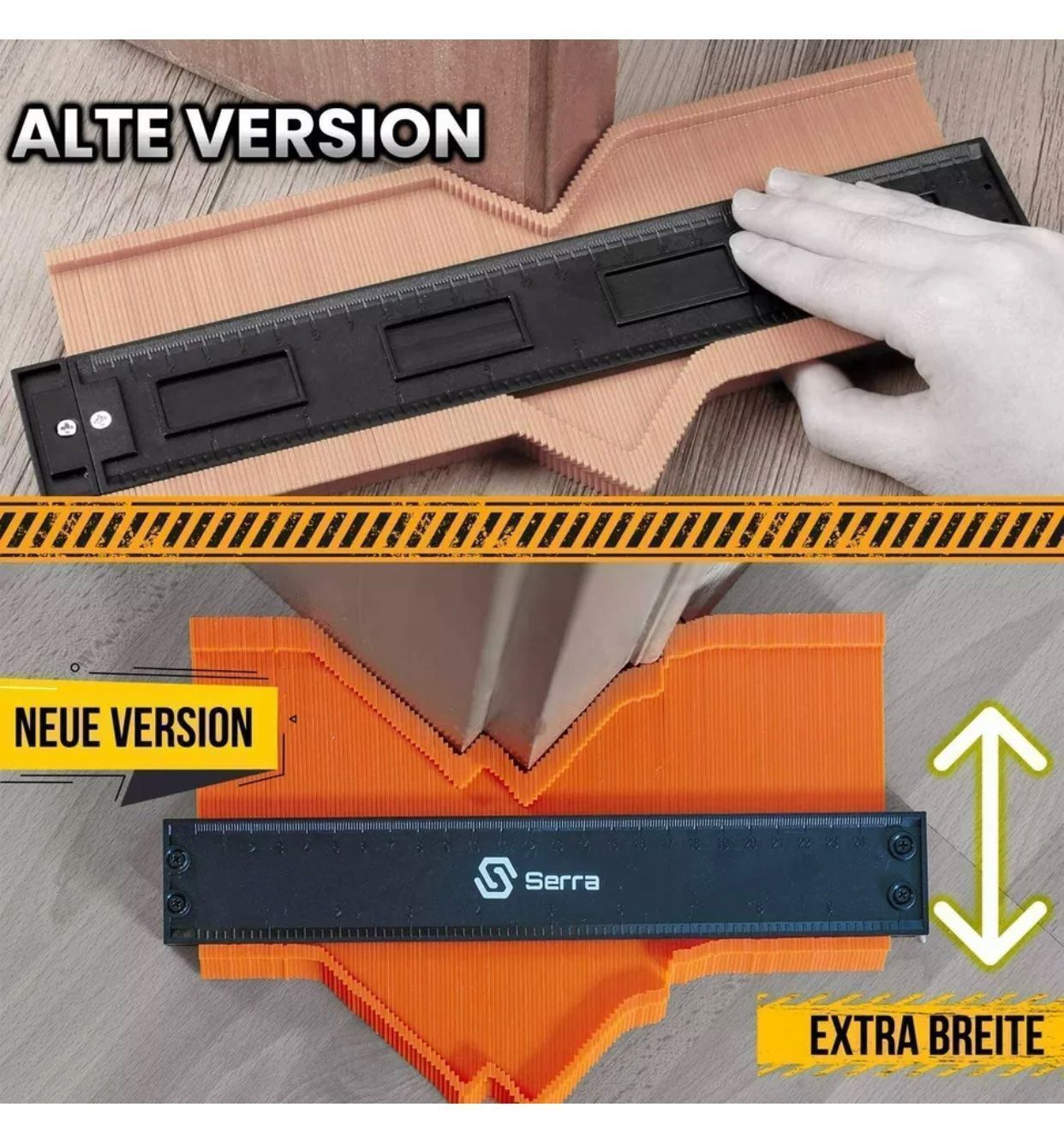 Tutti gli attrezzi: +Neu Serra Kontur-Vervielfältigungslehre – Nuovo e nell'imballaggio originale da Amriswil venduto da JaJa-Express 2