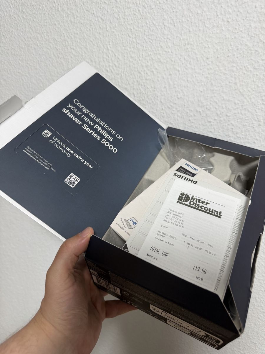 Philips Rasoirs & Lames de rasage: Philips Rasierer 5000 Series  – D'occasion à Niederbipp par yar_tf6f 1
