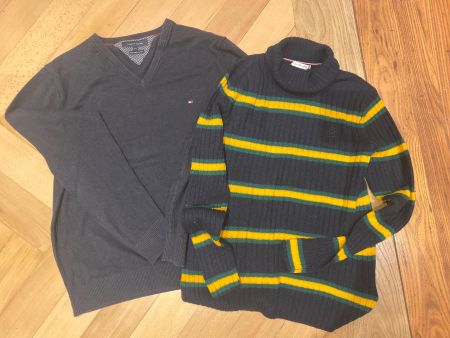 2 Stück TOMMY HILFIGER Pullover  Gr. XXL Wolle / Kaschmir