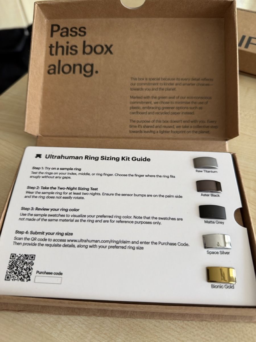Ringe: ULTRAHUMAN AIR Ring Sizing Kit – Gebraucht aus Goldau von Henggi88 2