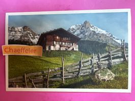 A 1363 Bauernhaus bei Adelboden.