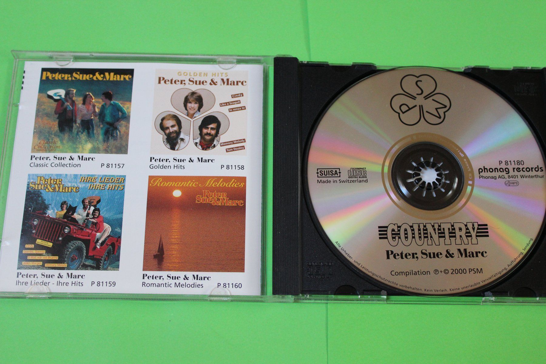 CDs: PETER, SUE & MARC - COUNTRY CD COMPILATION 2000 – D'occasion à Tübach par JamesStone 3