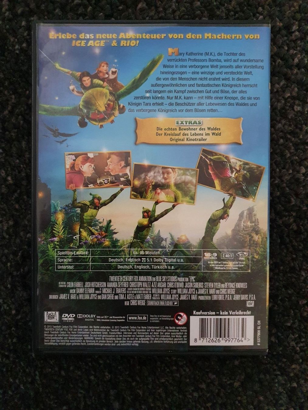 Tutti i DVDs: Epic Verborgenes Königreich – Nuovo (secondo la descrizione) da Ostermundigen venduto da ala_pt5h 1