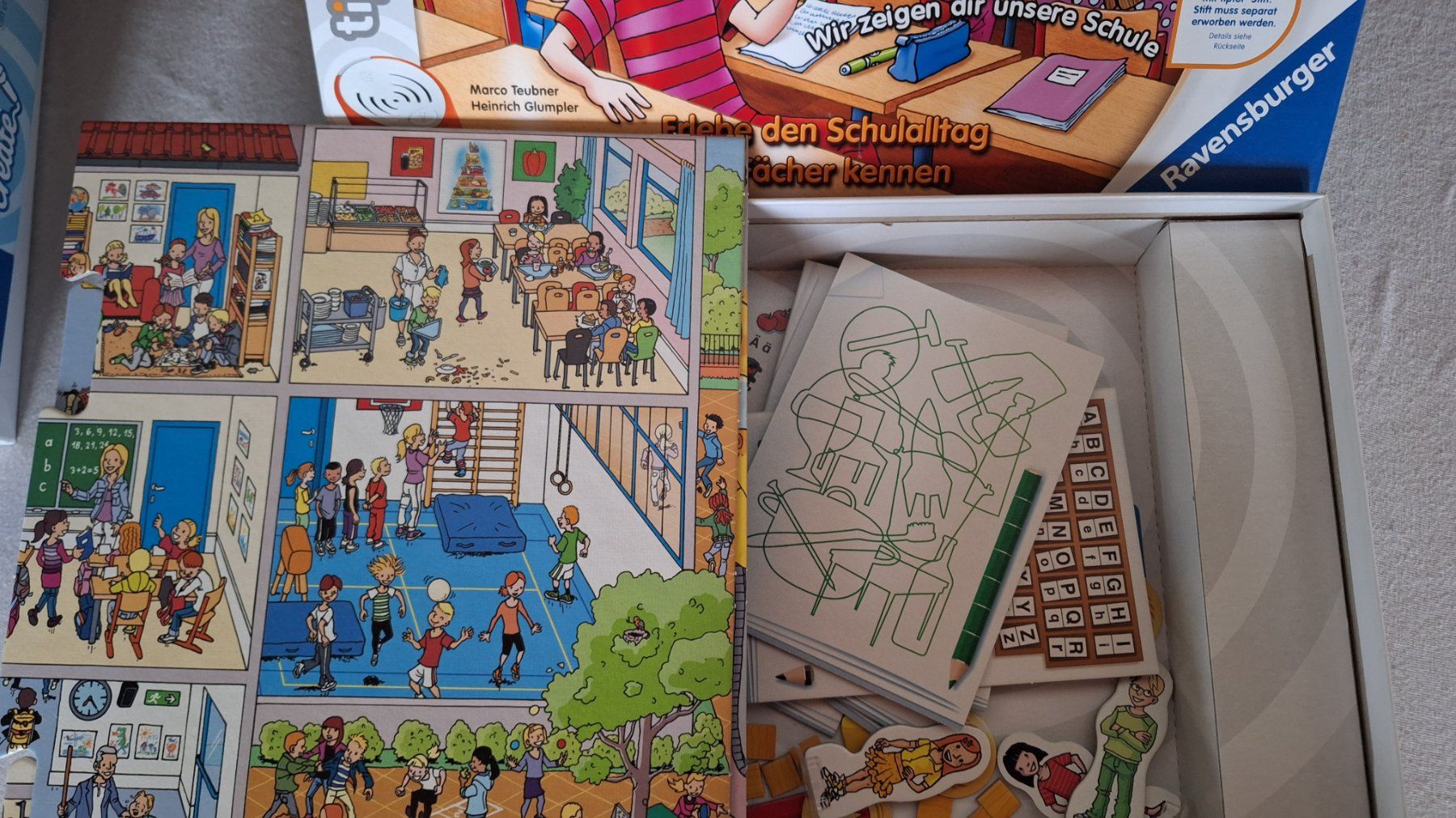 Ravensburger Giocattoli: Ravensburger Tiptoi Sammelset mit Stift – Usato da Hettenschwil venduto da Schneuggi2 1