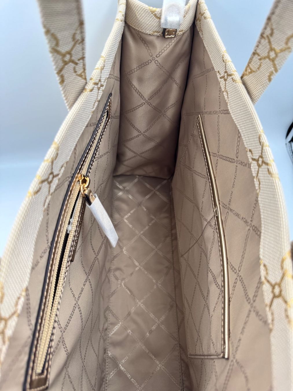 Michael Kors Borse da donna: Michael Kors Tasche palegold – Nuovo e nell'imballaggio originale da Wiedlisbach venduto da Sistershop 2
