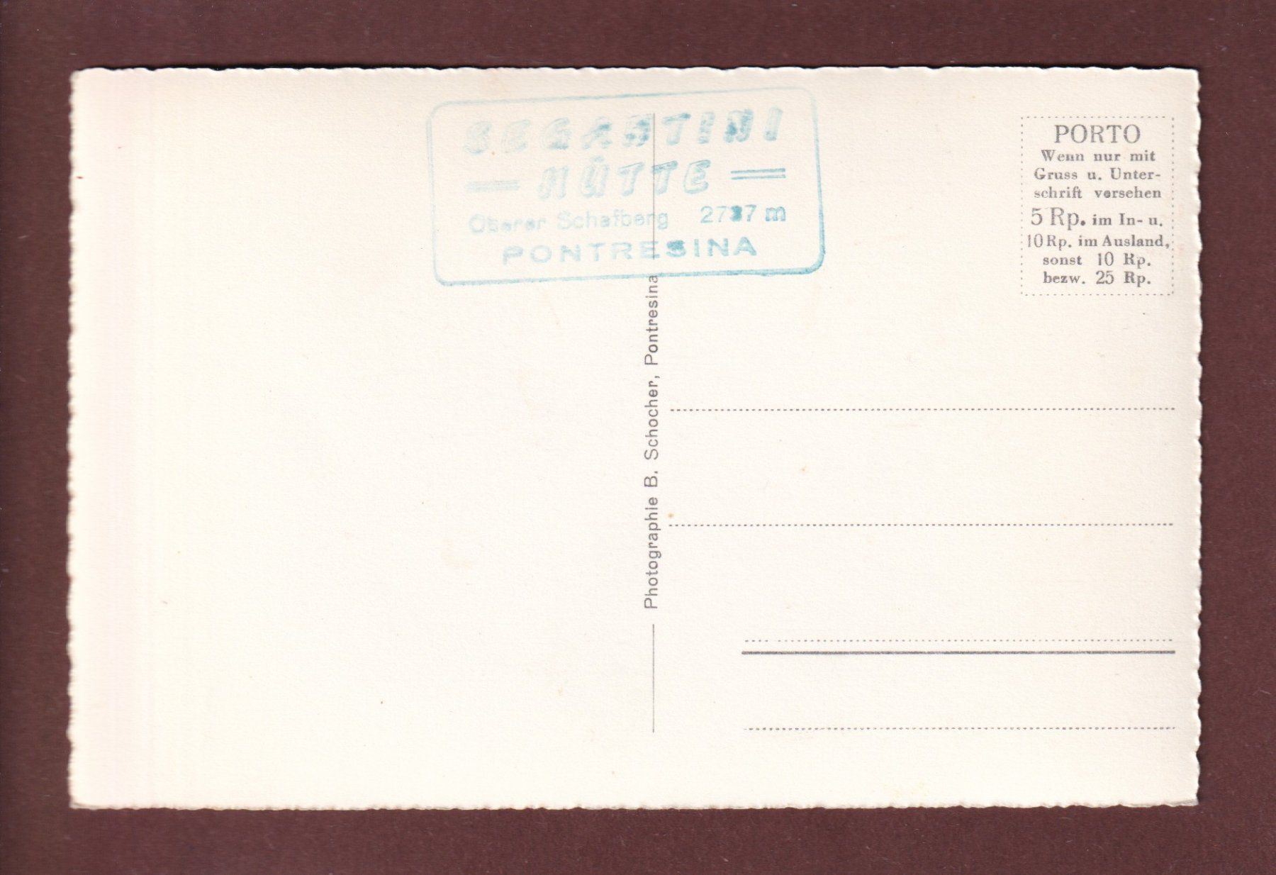 Cartoline postali: SEGANTINI'S Sterbehaus – Usato da Pully venduto da nicecards 1