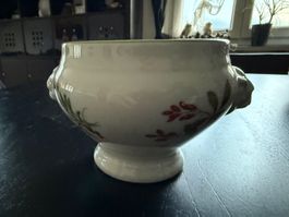 Vintage Bareuther Suppentasse mit Löwenköpfen