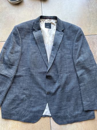 Blazer Digel grise, taille 62, Soft Linen / Acheté CHF 247.-