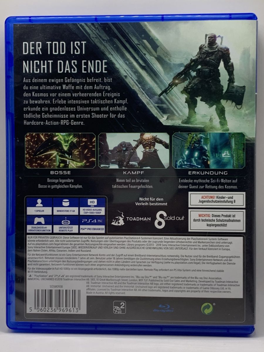 Sony Giochi: PS4 - Immortal Unchained – Usato da Ostermundigen venduto da RG-Collector 1