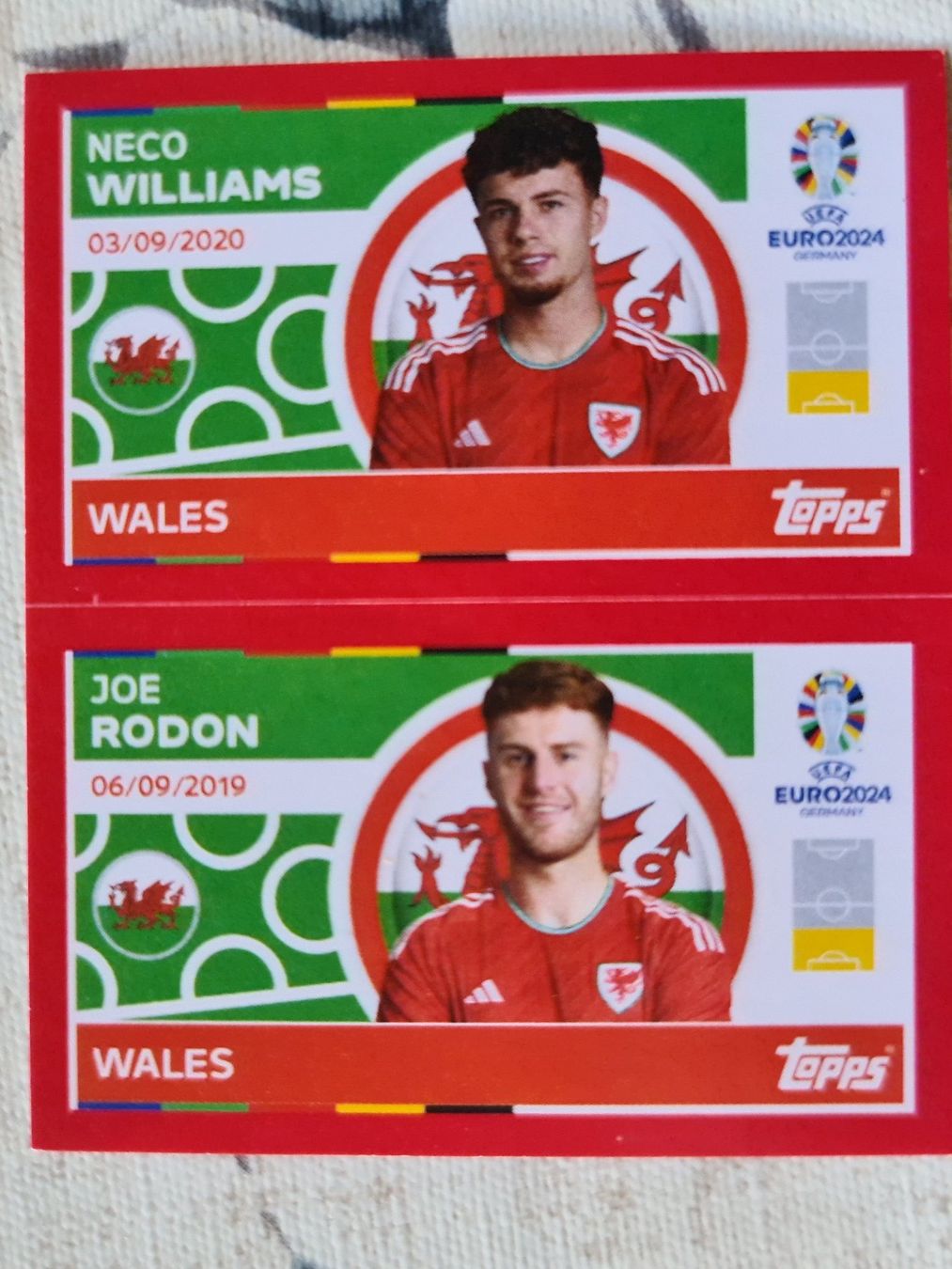 Topps Sammelbilder & Trading cards: Topps EURO2024 WAL 4 WAL 5 – Neu und originalverpackt aus Dintikon von Prime-shop
