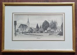 Bild - Altnau,  Lithographie