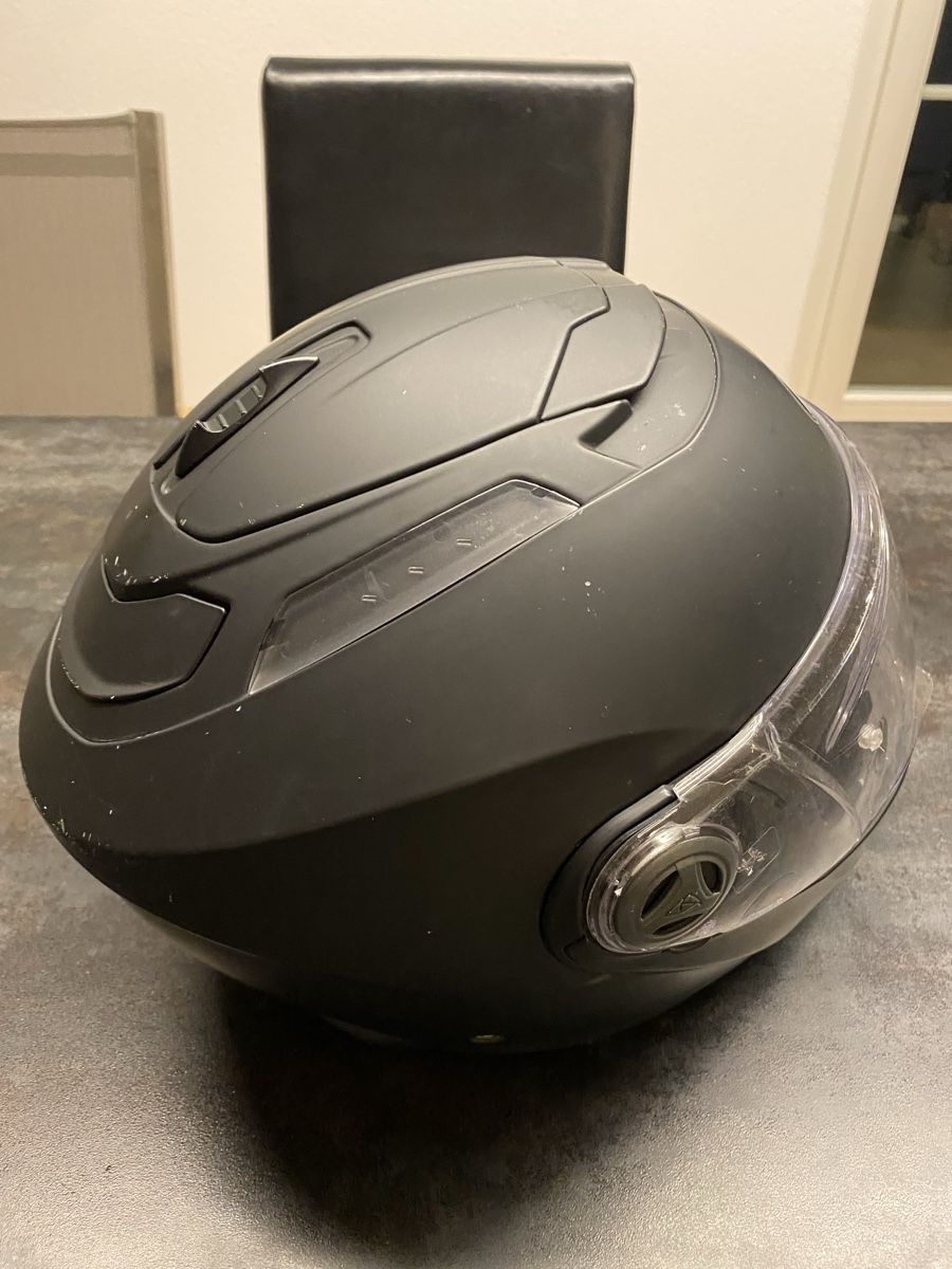 Airoh Helme & Visiere: Airoh Integralhelm matt schwarz Klapphelm – Gebraucht aus Wagen von Wild25 1
