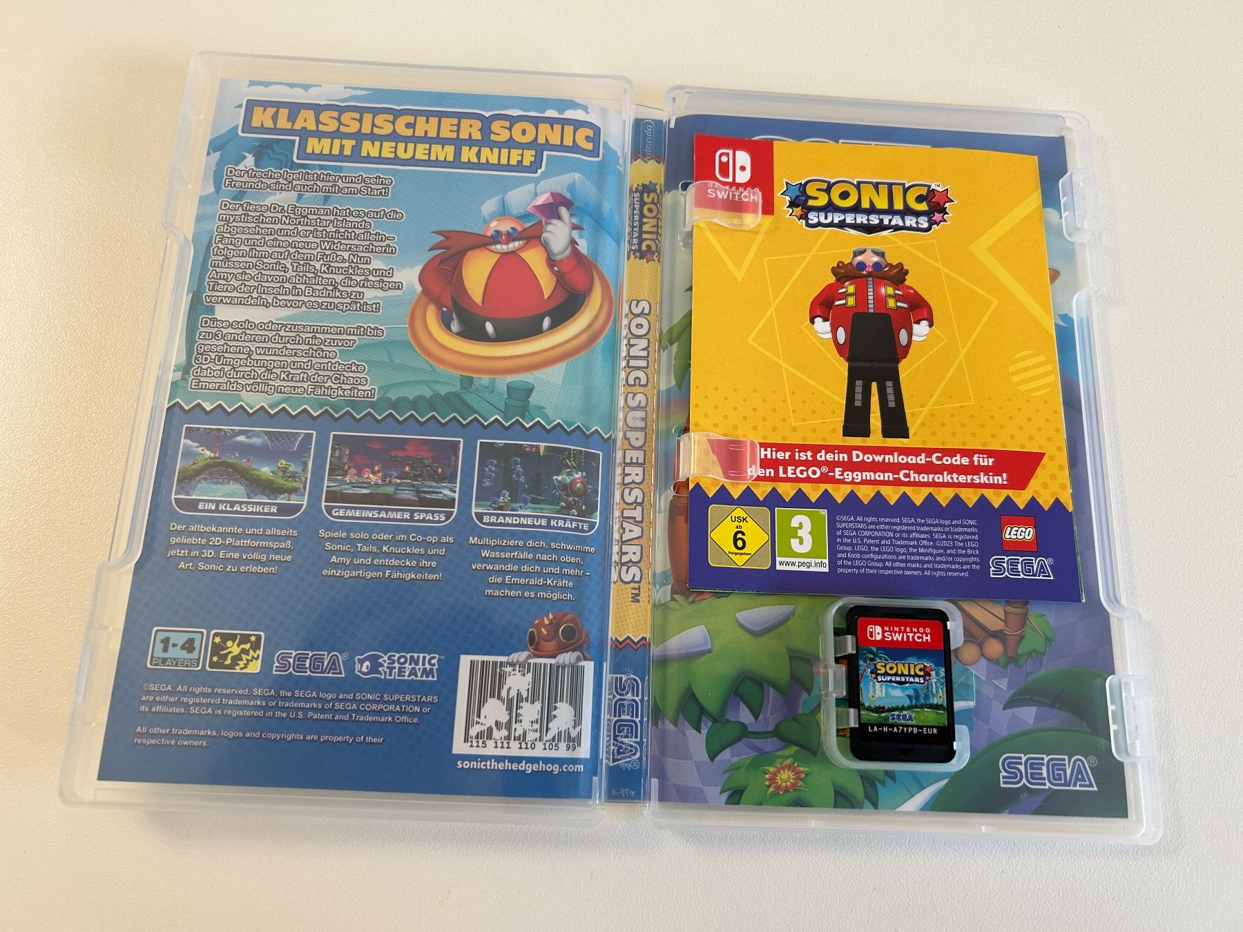 Nintendo Spiele: Sonic Superstars | Nintendo Switch | NP: 37.90 – Gebraucht aus Wangen b. Olten von Wing_081 2