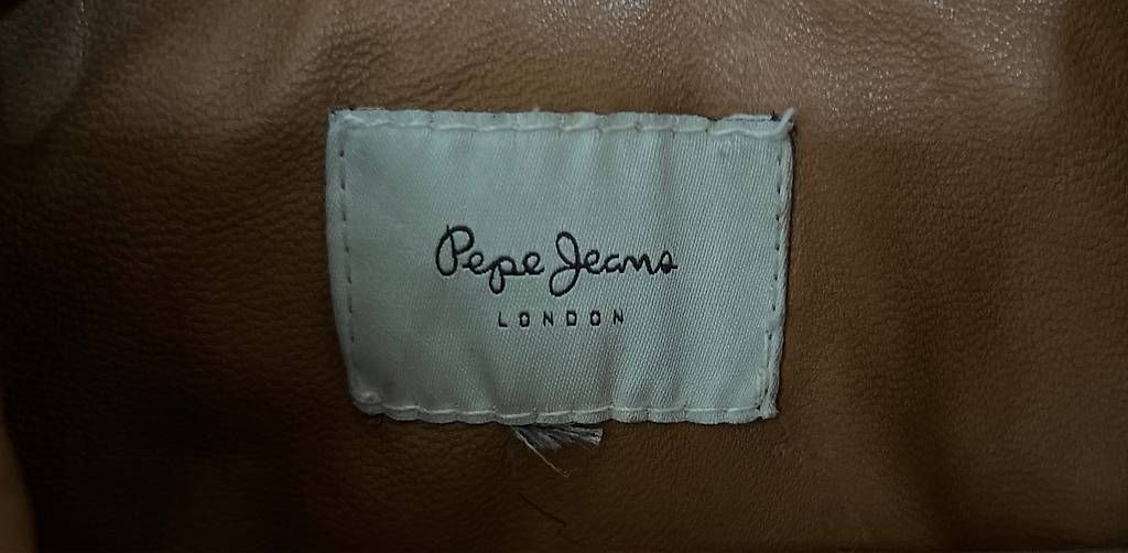Vestes: PEPE JEANS Lederjacke hellbraun 36/38 – D'occasion à Basel par Findus78 3