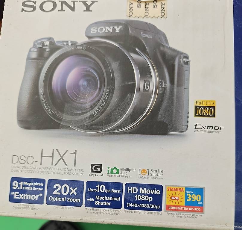 Fotocamera: SONY Cyber-Shot DSC-HX1 – Usato da Rorbas venduto da Fa18 2