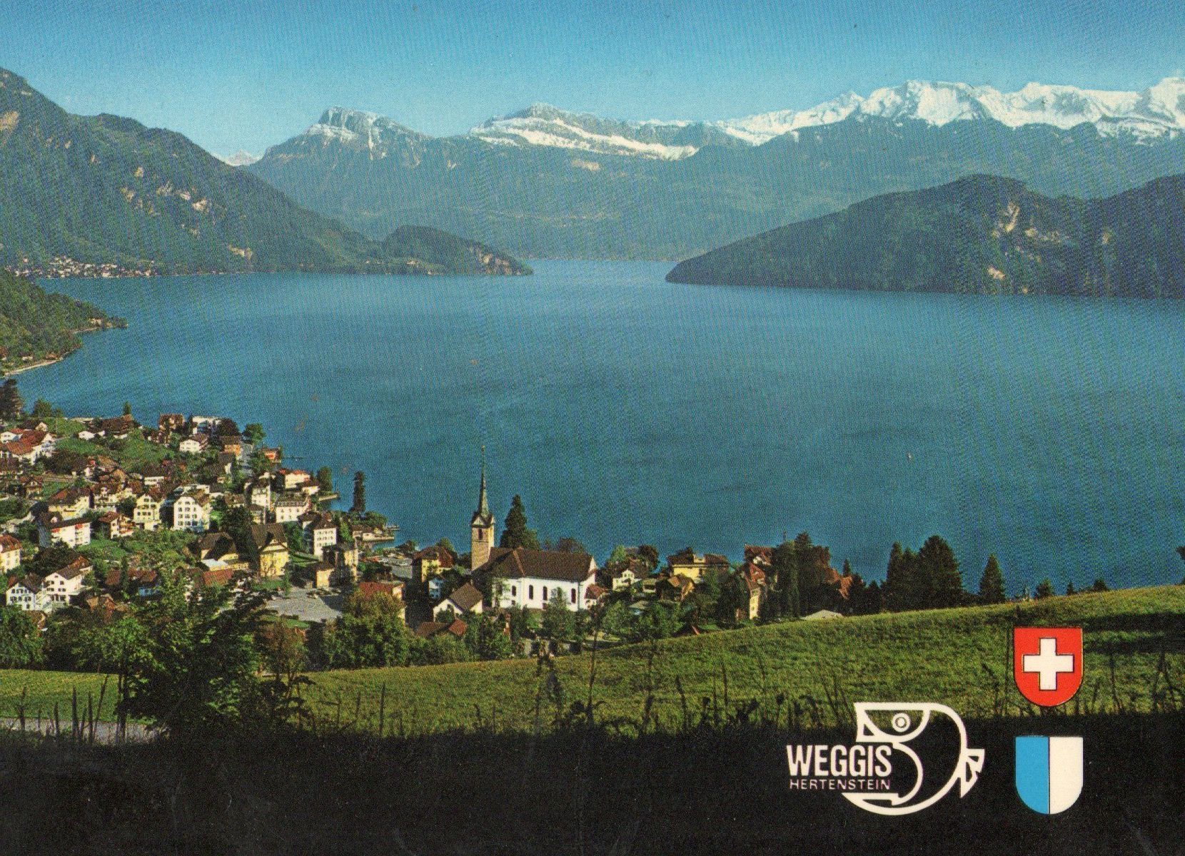 Cartoline postali: Weggis – Usato da Melano venduto da pisonsdro