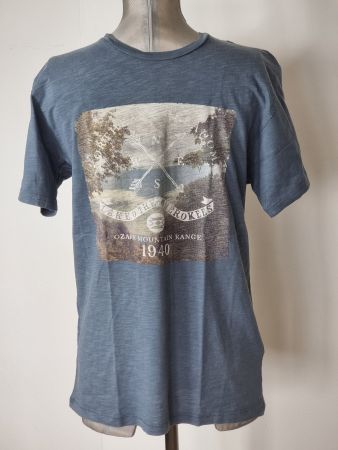 XS 44/46  170LOGG H&M  Herren T-Shirt blau