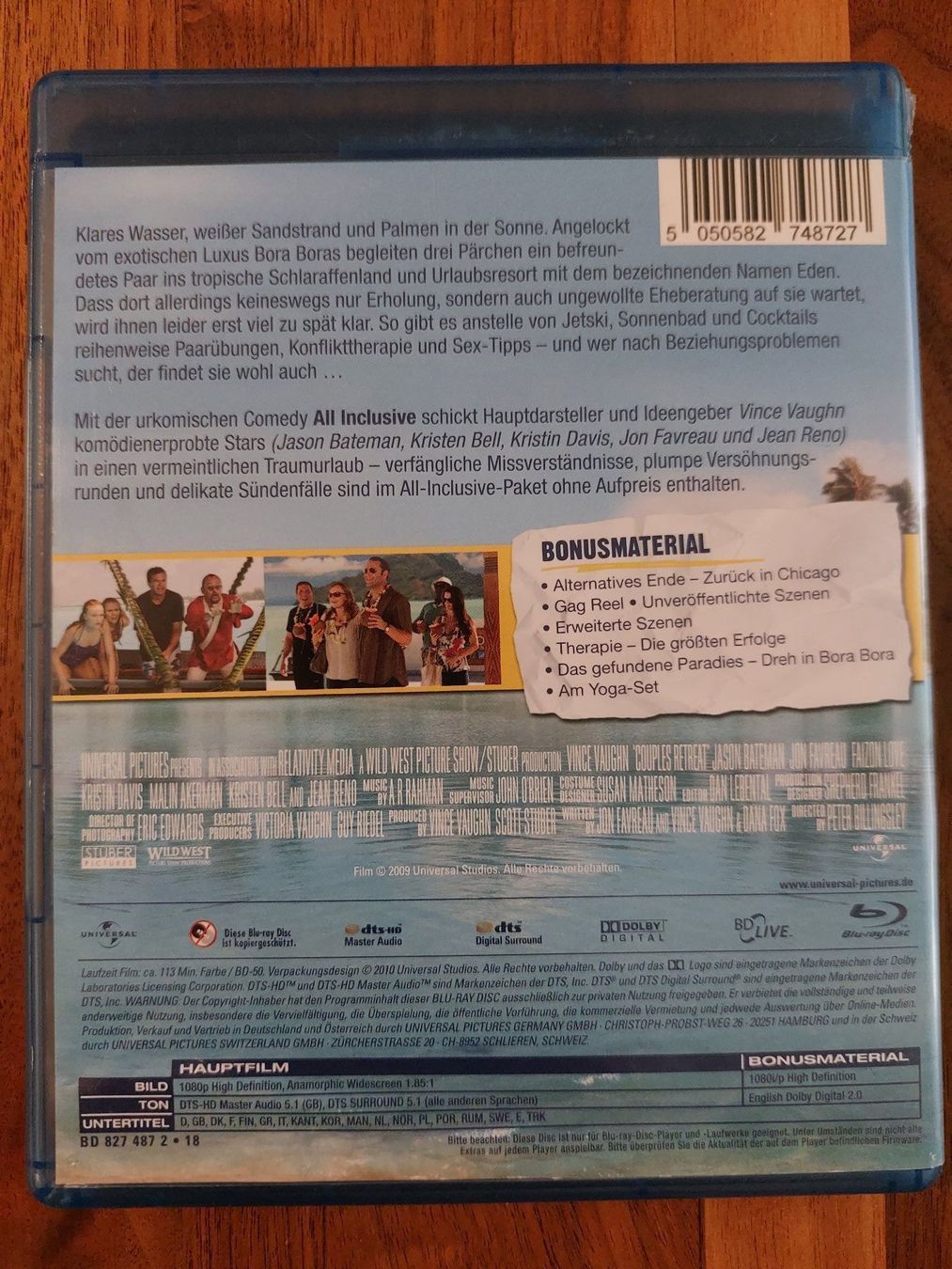 Alle DVDs: Blu Ray - All Inclusive – Gebraucht aus Rheinfelden von FilmAuktion 1