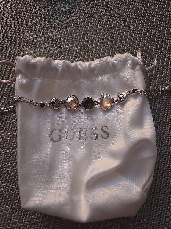 Guess Bracciali & Braccialetti: Bracelet Guess avec cristaux bruns – Usato da Petit-Lancy venduto da ZazouB
