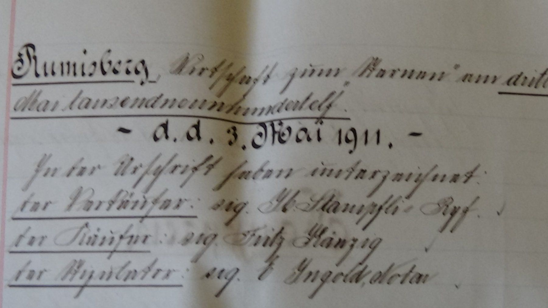 Documenti: Antiker Kaufbrief Rumisberg 1911 – Usato da Wiedlisbach venduto da Bobesch10 3