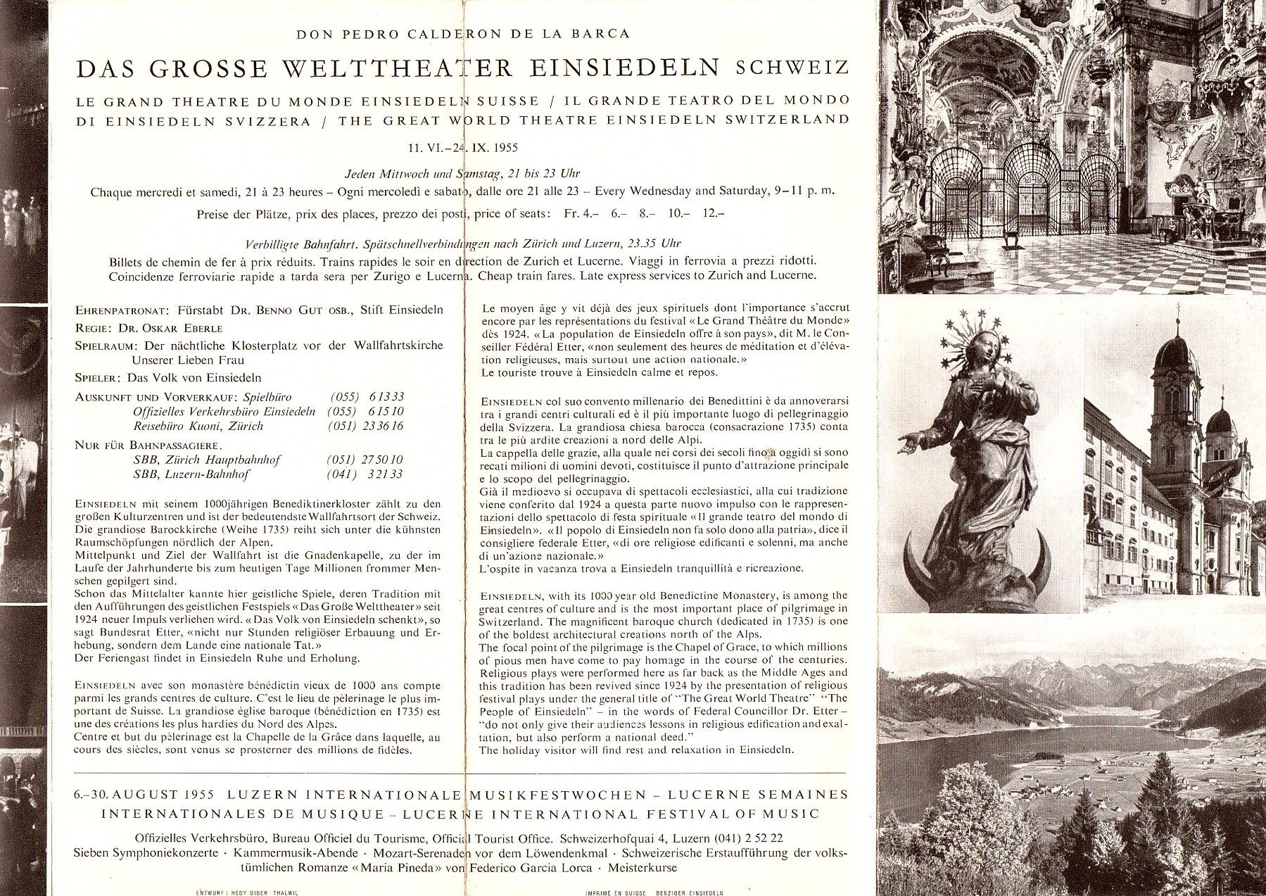 Documents: Broschüre Einsiedeln – D'occasion à Mörschwil par aik_x8mc 5