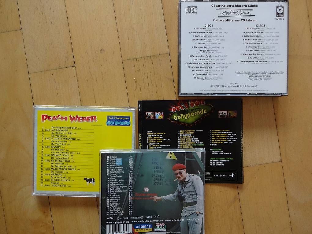 CDs: Mal etwas zum Schmunzeln: Comedy-CDs – Gebraucht aus Olten von J.Gr 1