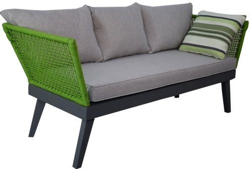Poltrone da giardino: Gartensofa Cuba gruen – Nuovo e nell'imballaggio originale da Herbertingen venduto da jet-line-e-trade 2