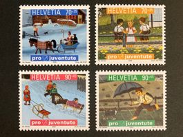 Pro Juventute 2000 - komplette Serie ** (ZNr 356 bis 359)