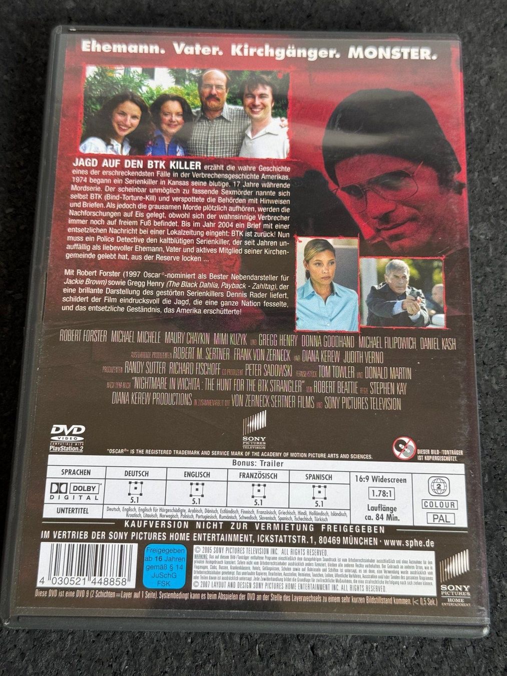 Tutti i DVDs: Jagd auf den BTK Killer DVD DE/EN/FR/SP – Usato da Fribourg venduto da tschjoly 1