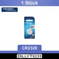 Renata CR2320 Lithium Knopfzellenbatterie - 1 Stk.