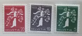 RO11) 232,233,238yRM, Rollenmarken Nr. postfrisch Kt. 70.-