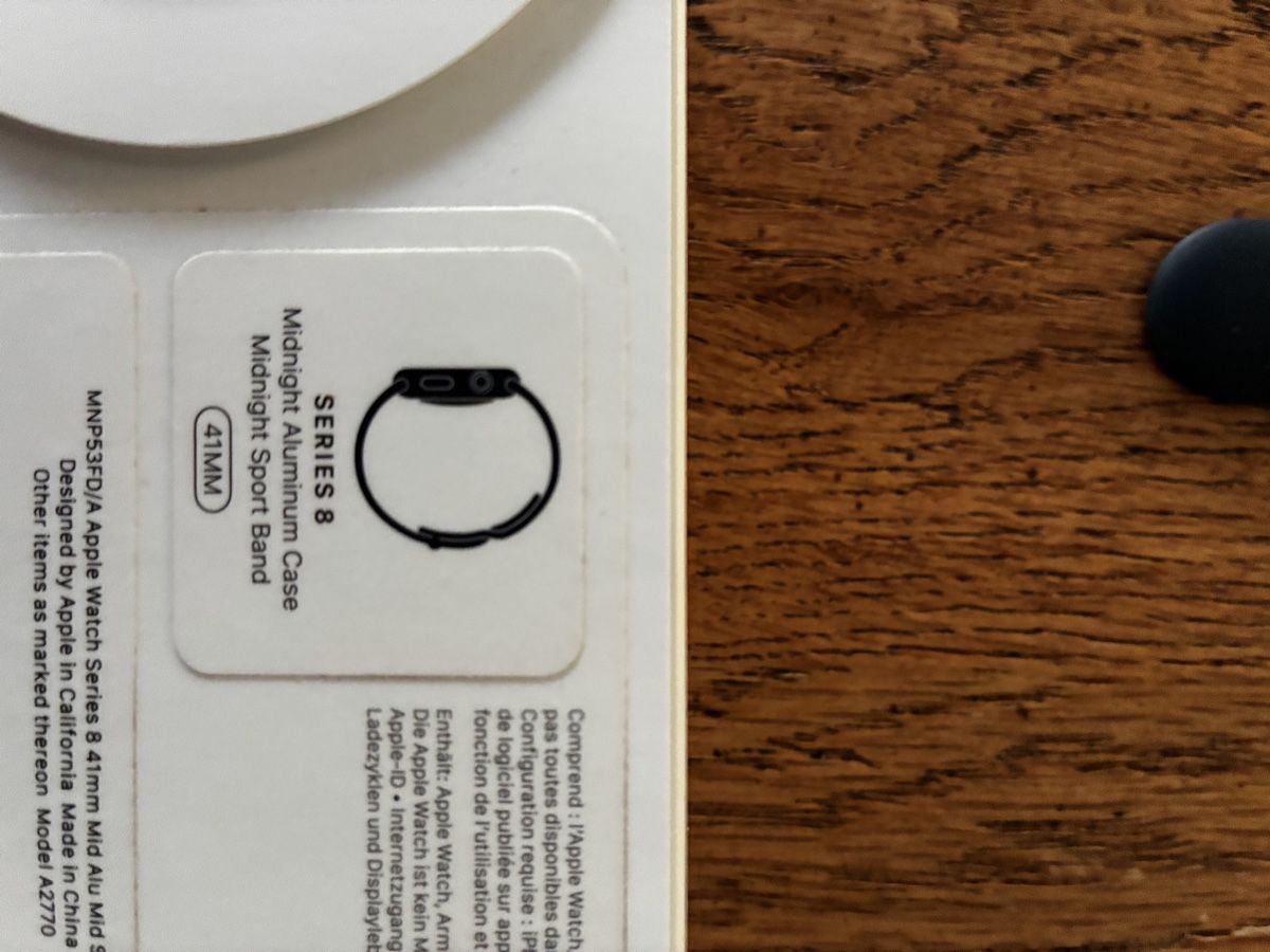 Apple Smartwatch: Apple Watch Serie 8 41mm – Nuovo (secondo la descrizione) da Uster venduto da dodo_zh 4